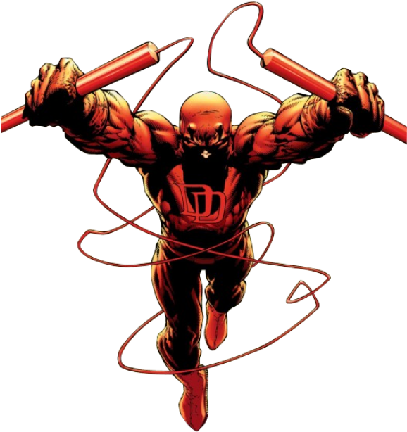 Daredevil - Kingpin Daredevil Comic (577x640), Png Download
