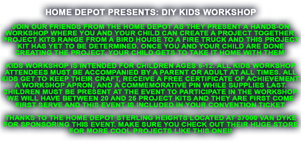 Home Depot Diy Kids Workshop Page - Do It Yourself (1000x479), Png Download