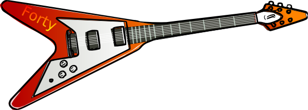 Banner Free At Getdrawings Com Free For Personal Use - Electric Guitar Clip Art (600x215), Png Download