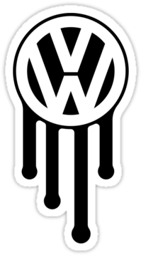 Volkswagen Logo Das Auto Png Vw Logo Png Vw Drip Logo - Neoplex Volkswagen White 3' X 5' Flag, Pole And Mount (375x360), Png Download