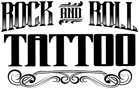 Rock'n'roll - Tattoo Studio - Graphics (516x319), Png Download