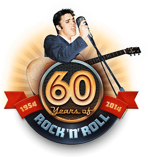 60 Years Of Rock 'n' Roll - 1954 2014 (479x515), Png Download