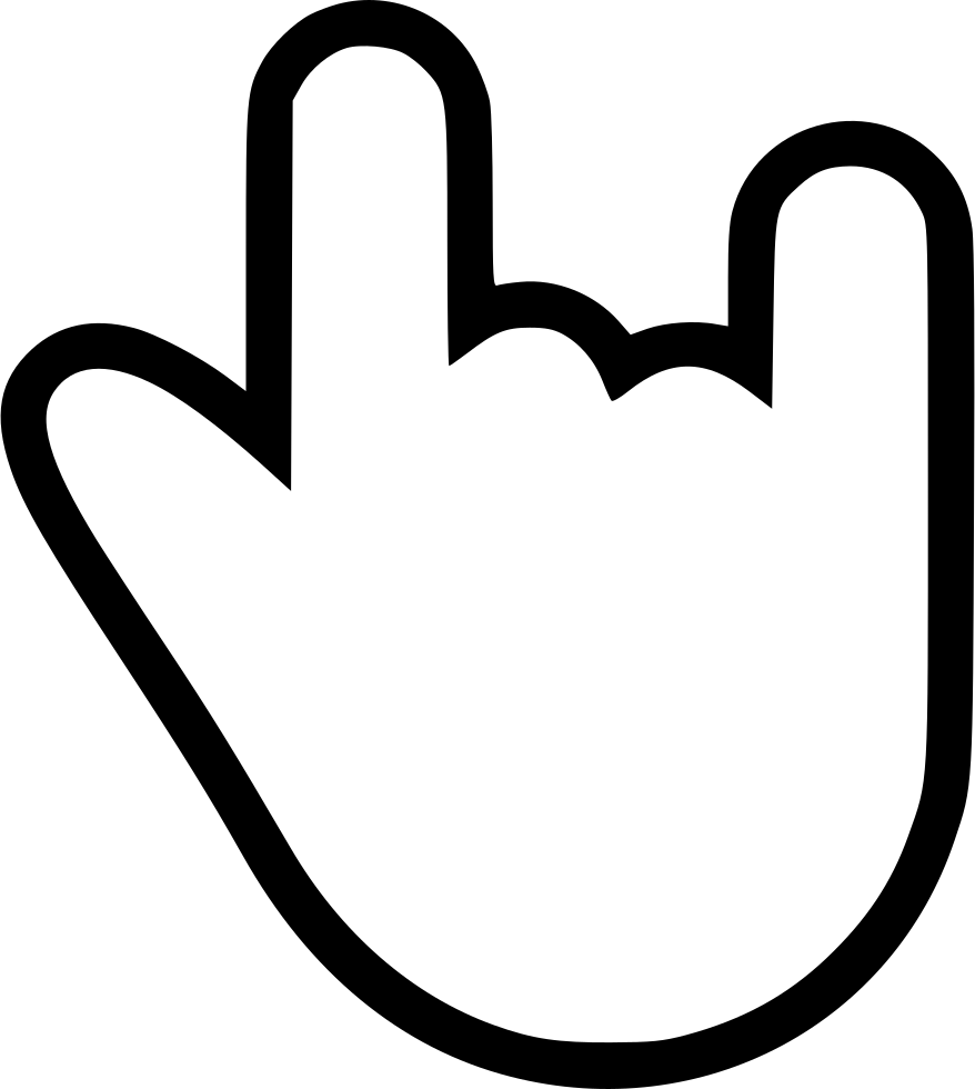 Rock N Roll Comments - Icon (878x980), Png Download