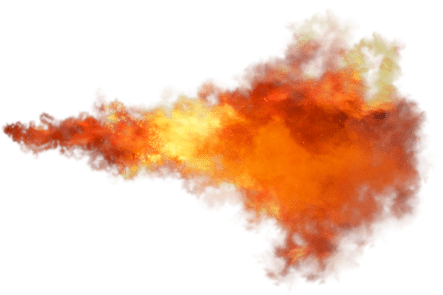 Free Png Fireball Flame Fire Png Images Transparent - Fire Trail Transparent Background (480x480), Png Download