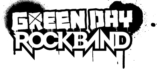 Green Day Band Logo Png - Green Day Rock Band [ps3 Game] (544x239), Png Download