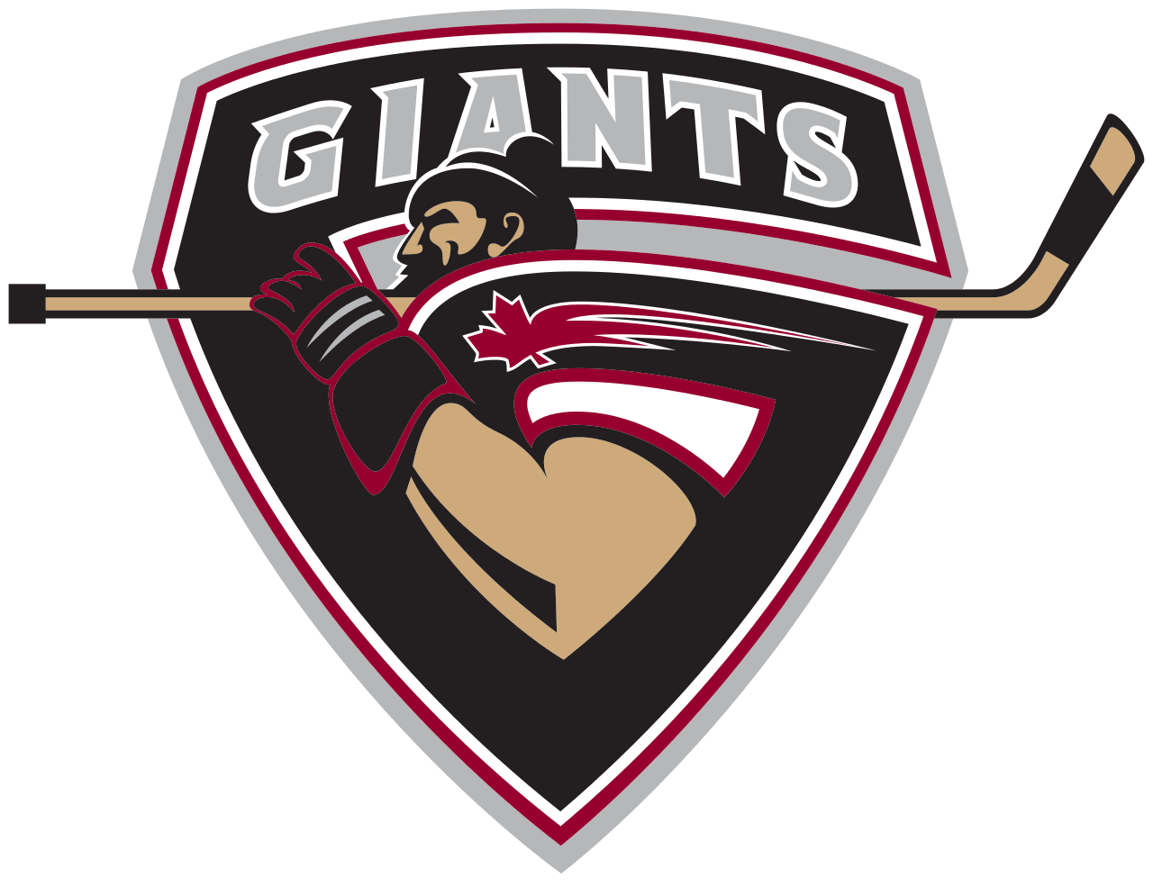 Vancouver Giants Logo (1280x986), Png Download