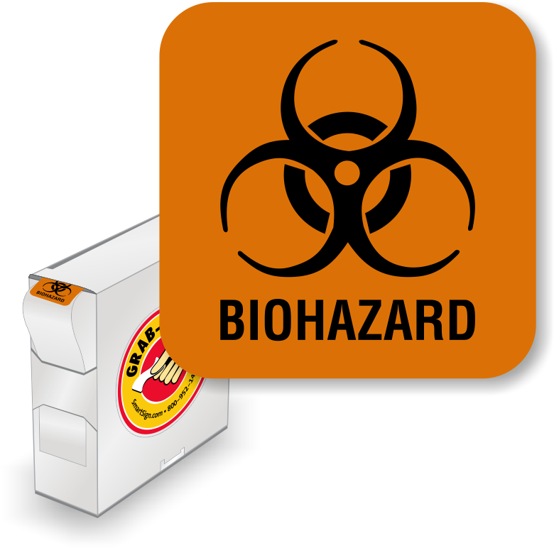 Biohazard Label - Biohazard Symbol (800x800), Png Download