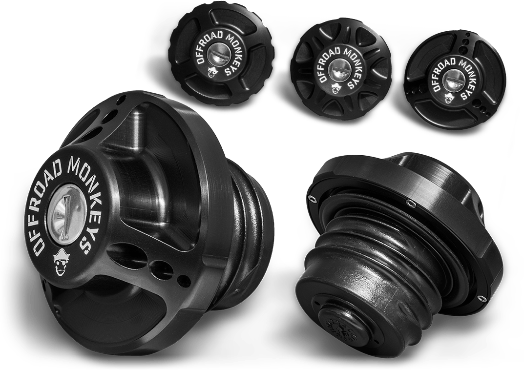 Our Gas Caps Make Every Boring Tank A Real Eye Catcher - Bolt (1076x773), Png Download