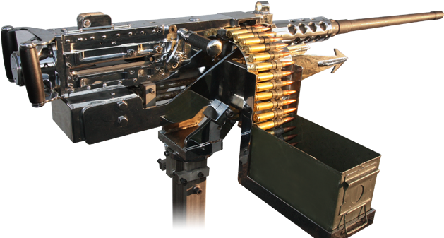 Strip Gun Club - 彈藥 箱 機槍 (650x376), Png Download