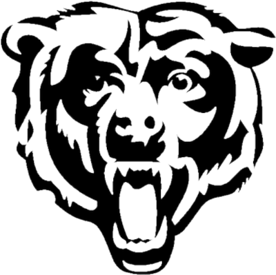 New Images Of Green Bay Packers Logo Psd Detail Chicago - Chicago Bears Logo Bear (400x399), Png Download