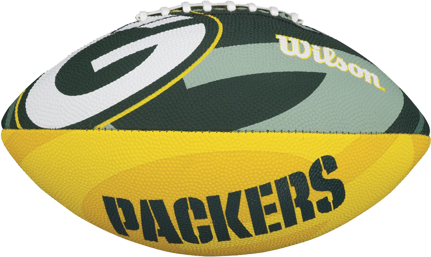 Green Bay Packers Game Live Stream - Wilson Nfl Green Bay Packers Junior American Football (1065x589), Png Download