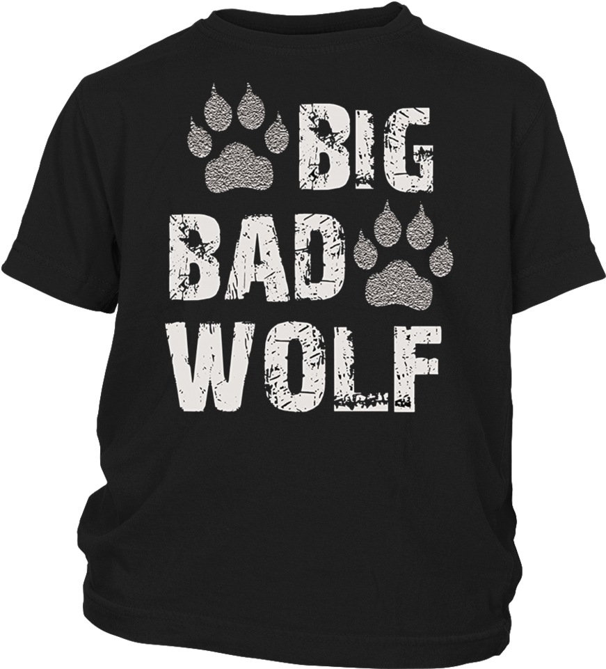 Big Bad Wolf Paw Print Halloween Costume T-shirt - Big Bad Wolf Paw Print Halloween Costume Tshirtbn (960x960), Png Download