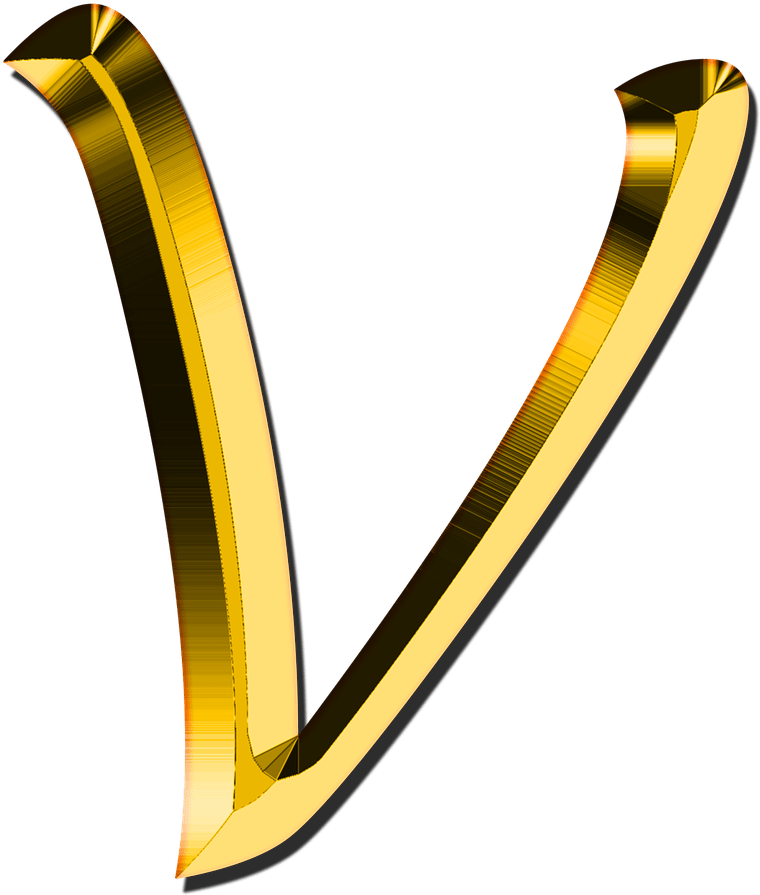 Capital Letter V - Chữ V (1271x1280), Png Download