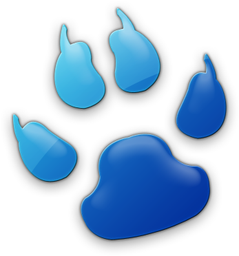 Dog Training Orange County - Dog Paw Print (420x420), Png Download