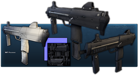 Assault Rifle (466x300), Png Download