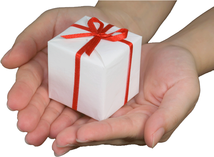 Bring Gift (849x565), Png Download