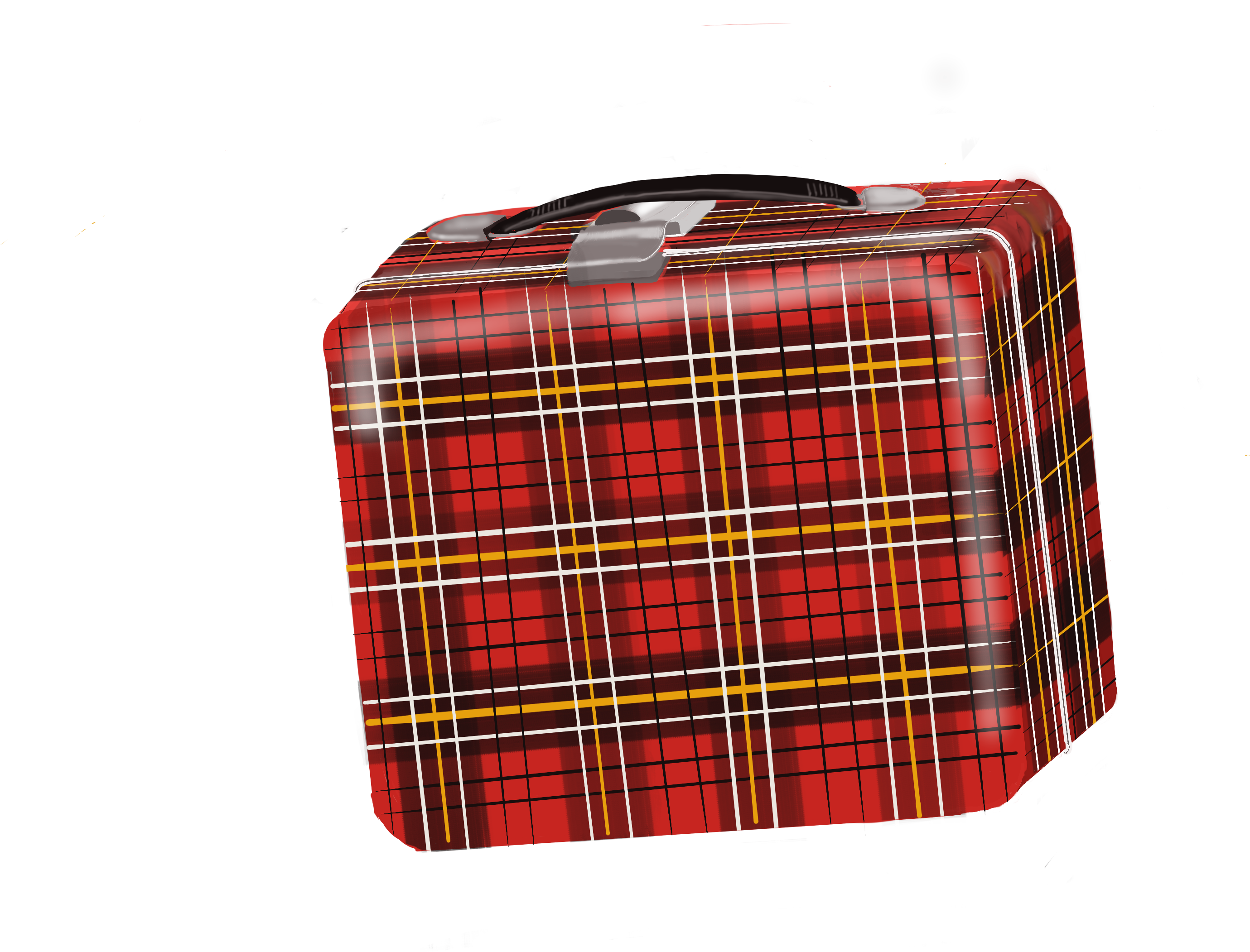 Working To Create New Vintage Stickers And Cards - Tartan (3508x2480), Png Download