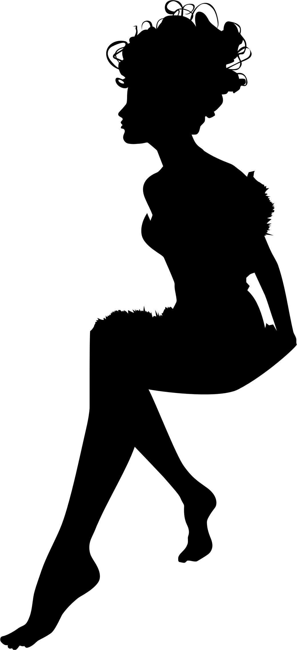 This Free Icons Png Design Of Fairy Sitting In Circle (1040x2276), Png Download