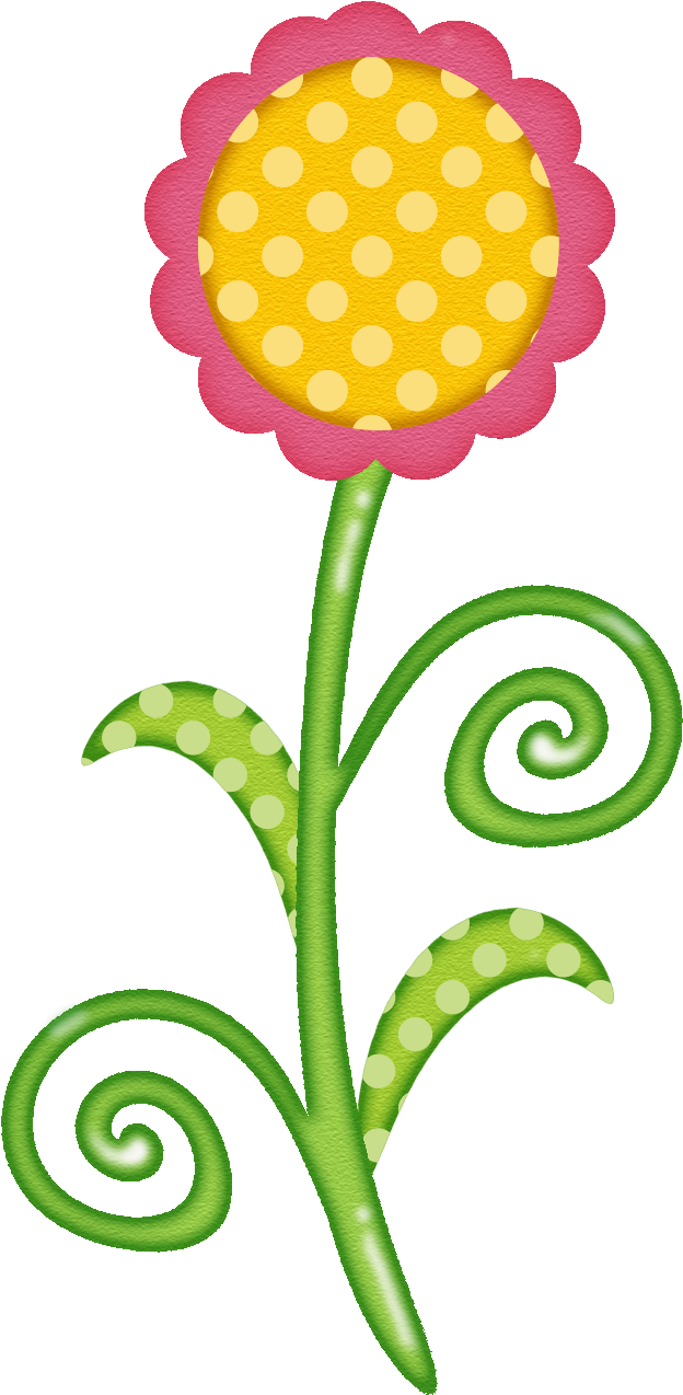 Spring Flower Clip Art - Clip Art (924x1470), Png Download