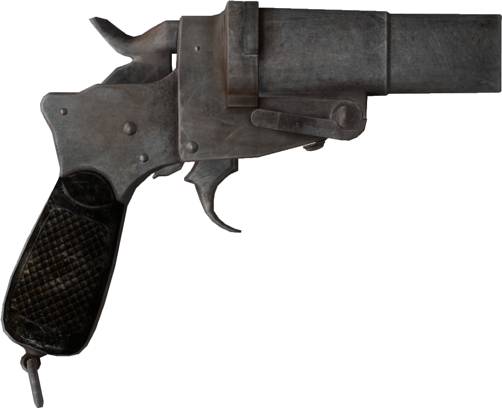 New Vegas - Flare Gun New Vegas (1050x900), Png Download