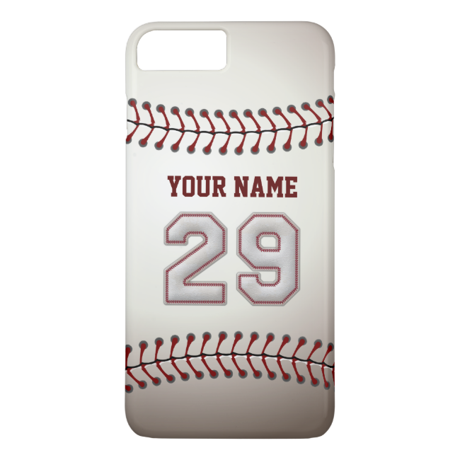 Stylish Baseball Number 29 Custom Name - Number 12 Cool (650x650), Png Download