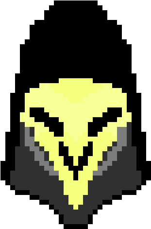 Reaper Overwatch Head - Overwatch (470x660), Png Download
