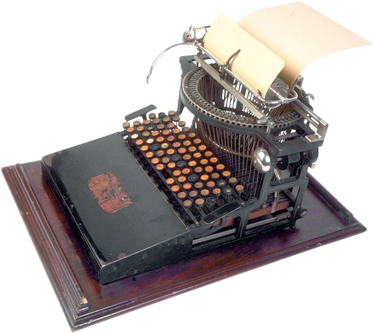 Typewriter Png Transparent Image - Scale Model (900x809), Png Download