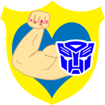 Odiz, Cutie Mark, Safe, Simple Background, Strongarm, - 2x Black Transformers Autobot Vinyl Decal Sticker Car (479x443), Png Download