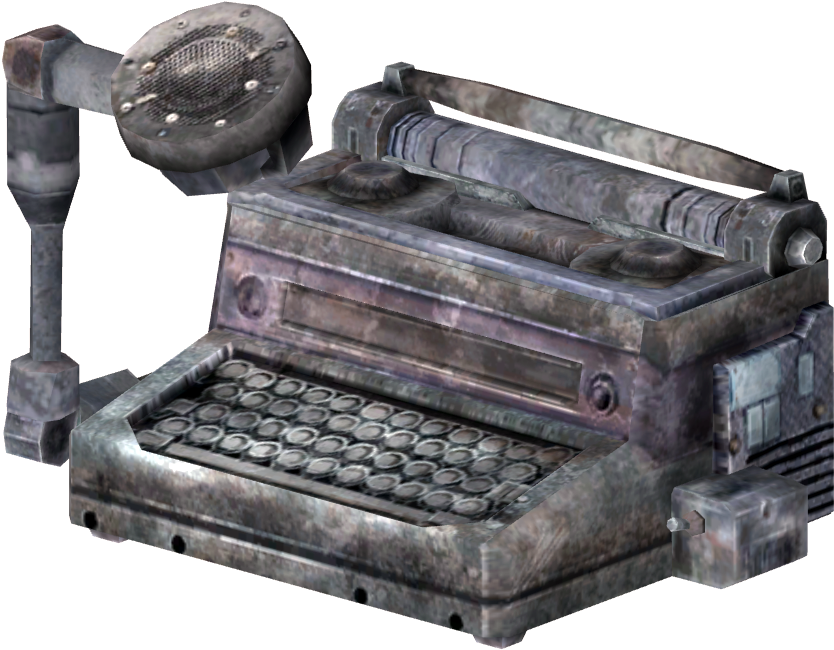 Fo3 Typewriter - March 27 (915x702), Png Download