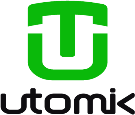 Ubisoft Added To Utomik Library - Utomik Logo (588x479), Png Download