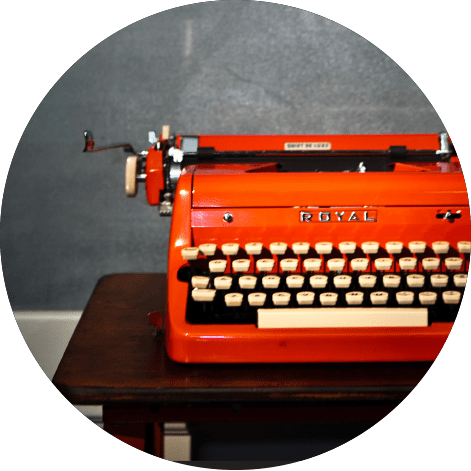 Typewriter - Grubstreet Boston (471x471), Png Download