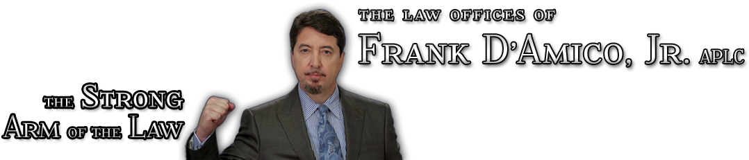 Frank D'amico Law Firm - Frank D Amico Jr (1115x250), Png Download