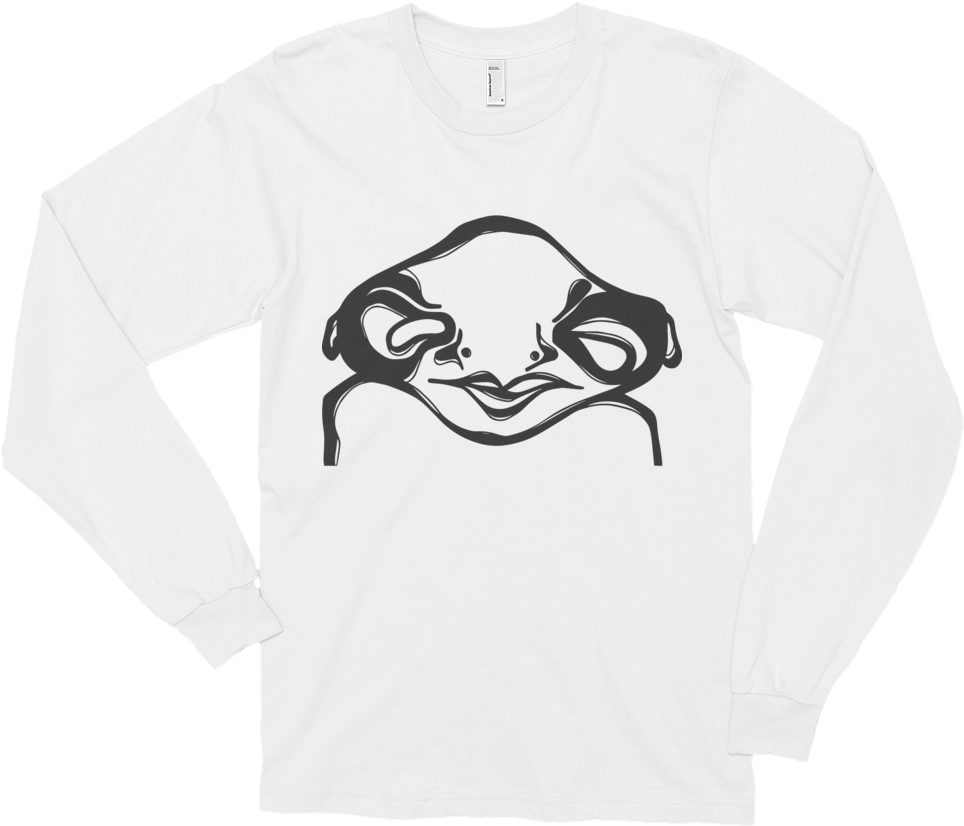 Official Nerdcore Overwatch Reaper Chibi Long Sleeve - Long-sleeved T-shirt (600x600), Png Download