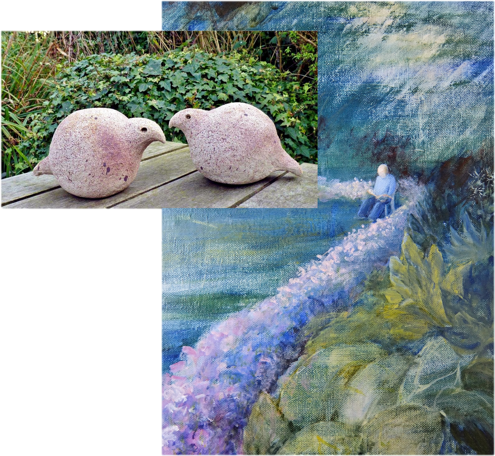 Art In The Garden & Beyond - Painting (1888x1812), Png Download