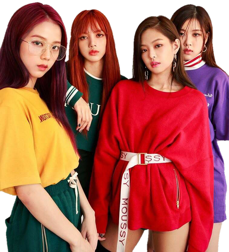 Blackpink, Jisoo, And Lisa Image - Blackpink Png (500x550), Png Download