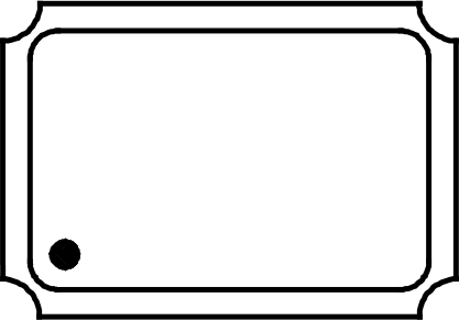 Ua Package Outline - かすれ フレーム (417x291), Png Download