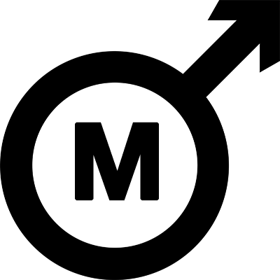 Male Symbol - Federation Of Manly Toughness (400x400), Png Download