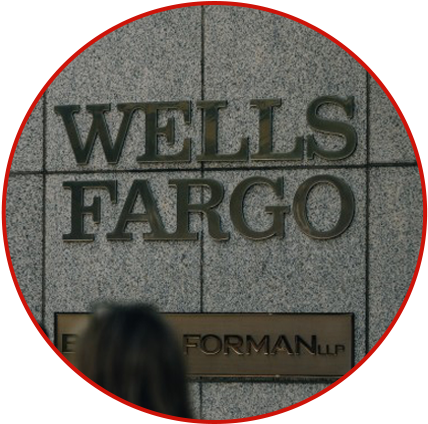 Wells Fargo Advisor Headcount Tumbles Again - Wells Fargo Logo Transparent (500x500), Png Download