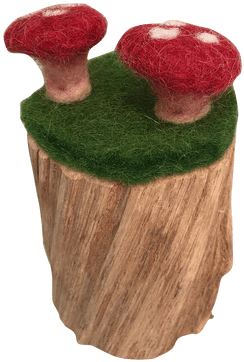 Toadstool Trunk Individual - Onion (332x416), Png Download