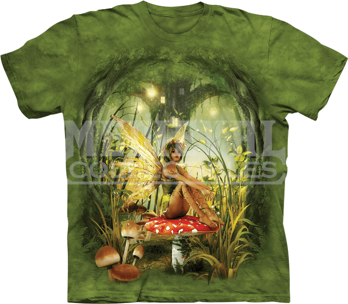 Toadstool Fairy T-shirt - T Shirt With Dog (718x718), Png Download