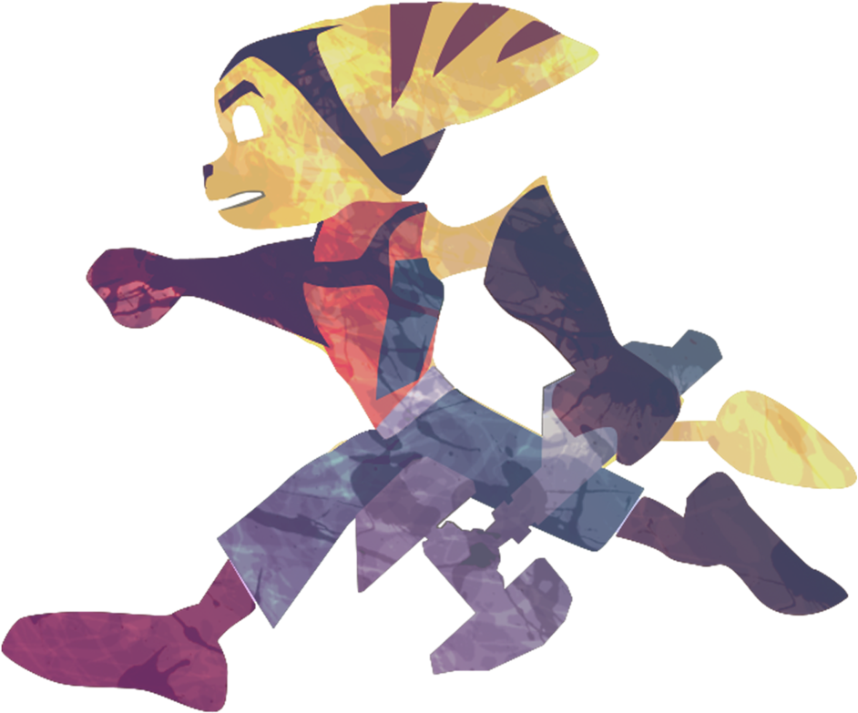 Ratchet & Clank - Ratchet & Clank (1000x1000), Png Download