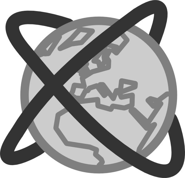 How To Set Use Earth With Hoops Svg Vector - Global Network Clip Art (600x577), Png Download