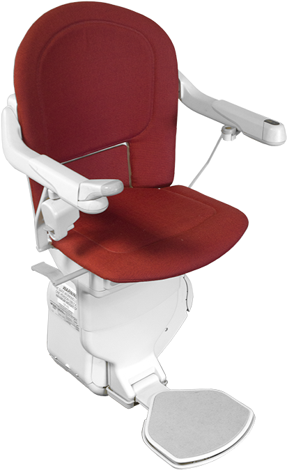 As We Get Older, Walking Up And Down The Stairs Can - Stairlift (450x700), Png Download