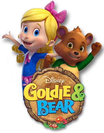 Goldie And Bear Png Clipart - Goldie And Bear Png (343x483), Png Download