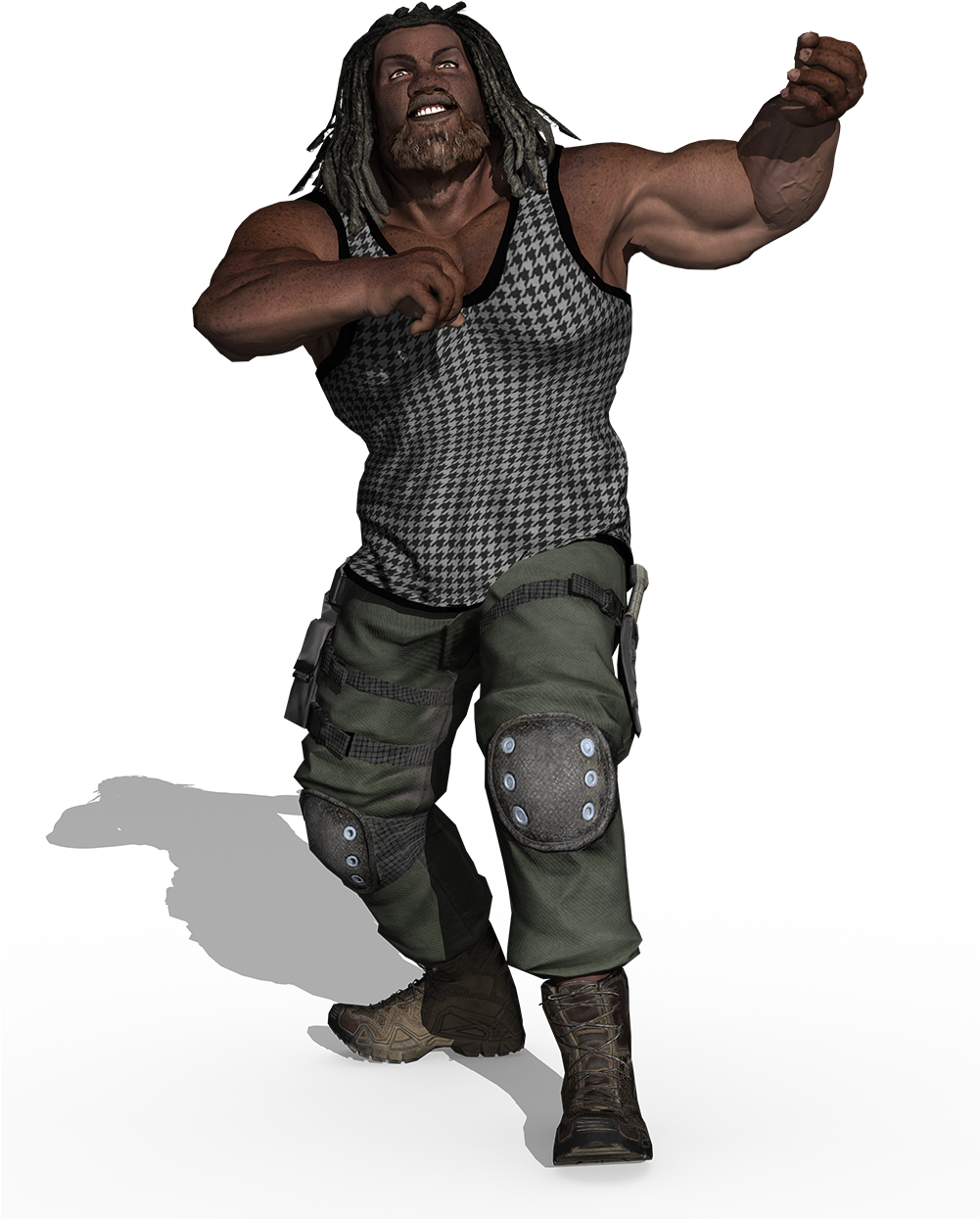 Bear Mtenga - Soldier (1000x1333), Png Download