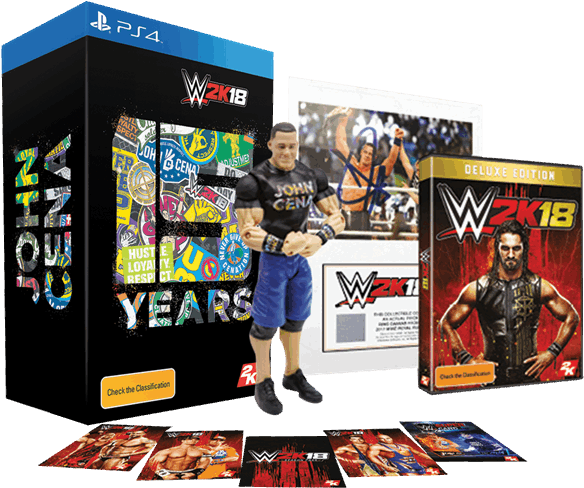 Wwe 2k18 Collector's Edition (600x600), Png Download