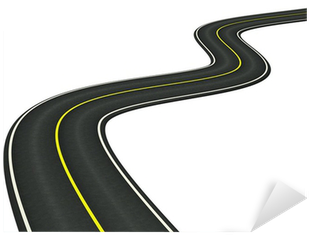 Curved Road Png Download - Road (400x400), Png Download