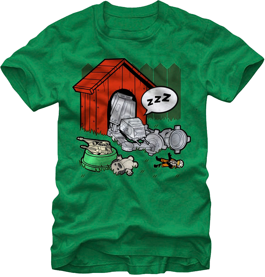 At-at Dog House Shirt - Shirt Coca Cola (911x954), Png Download
