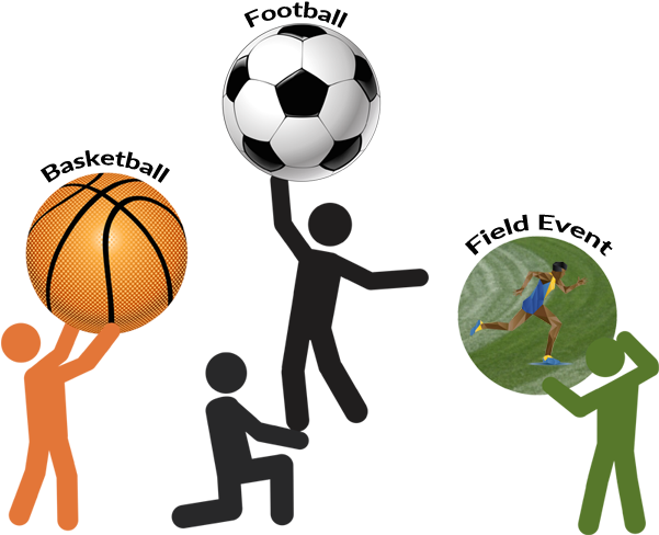 Physical Education - Physical Education Activities (600x526), Png Download