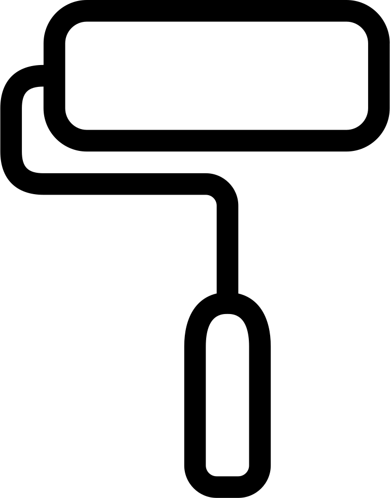 Paint Roll Comments - Painting (768x980), Png Download